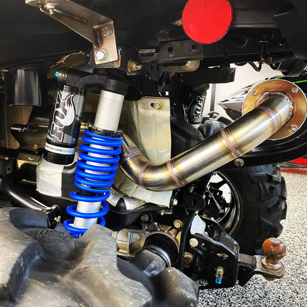 SLG Can Am Renegade Bomber Side Exit SlipOn Exhaust Denali Performance