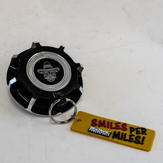 RJWC Can Am AND Polaris Black Tagged Gas Cap