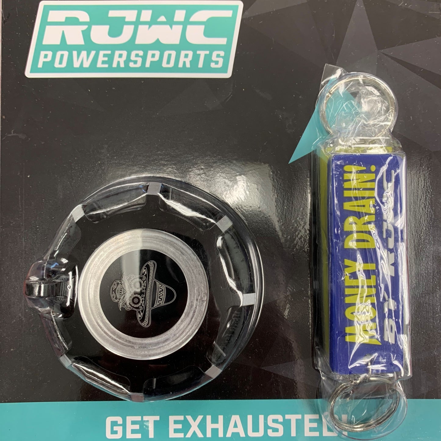 RJWC Can Am AND Polaris Black Tagged Gas Cap