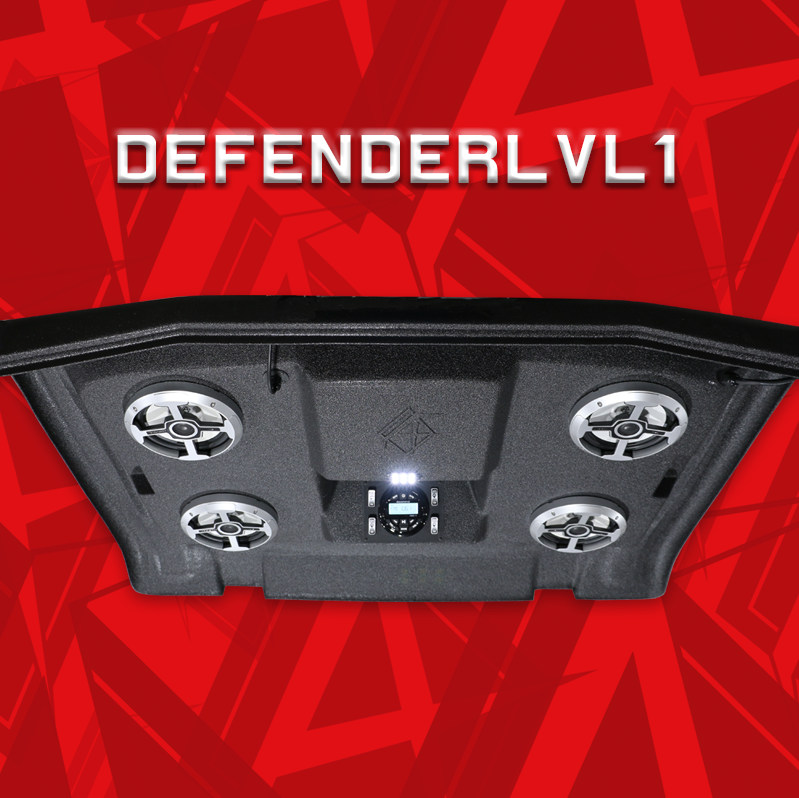 Can Am Defender Audio Formz Roof