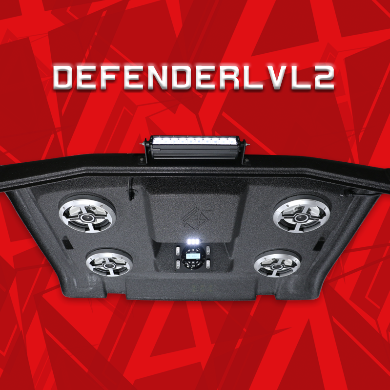 Can Am Defender Audio Formz Roof