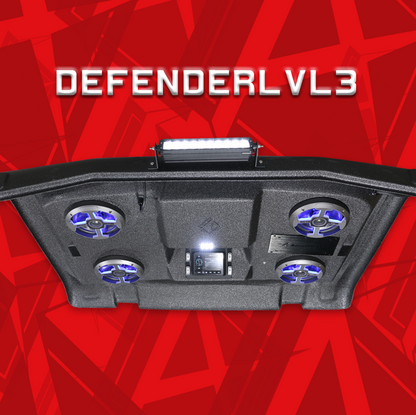 Can Am Defender Audio Formz Roof