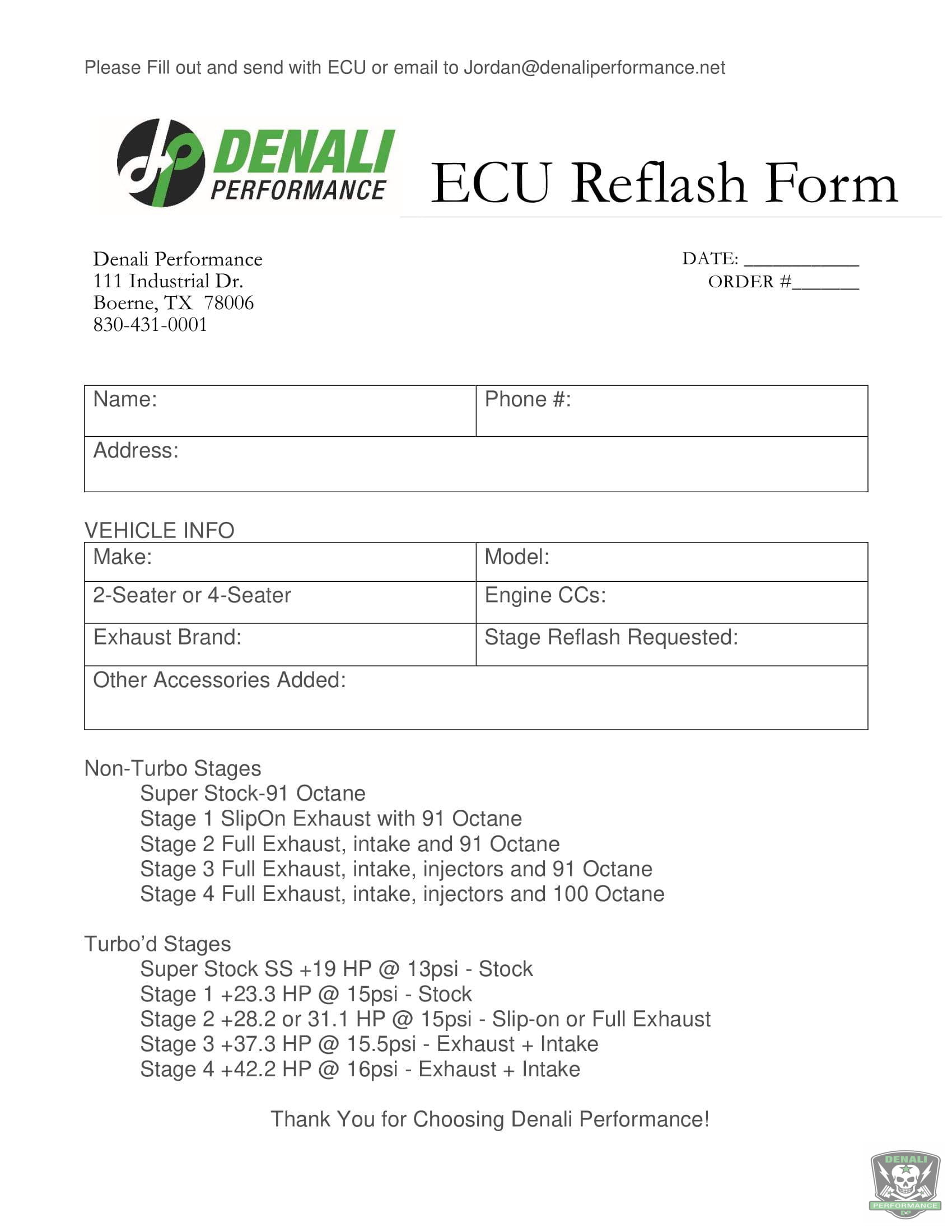 Polaris ECU Reflash