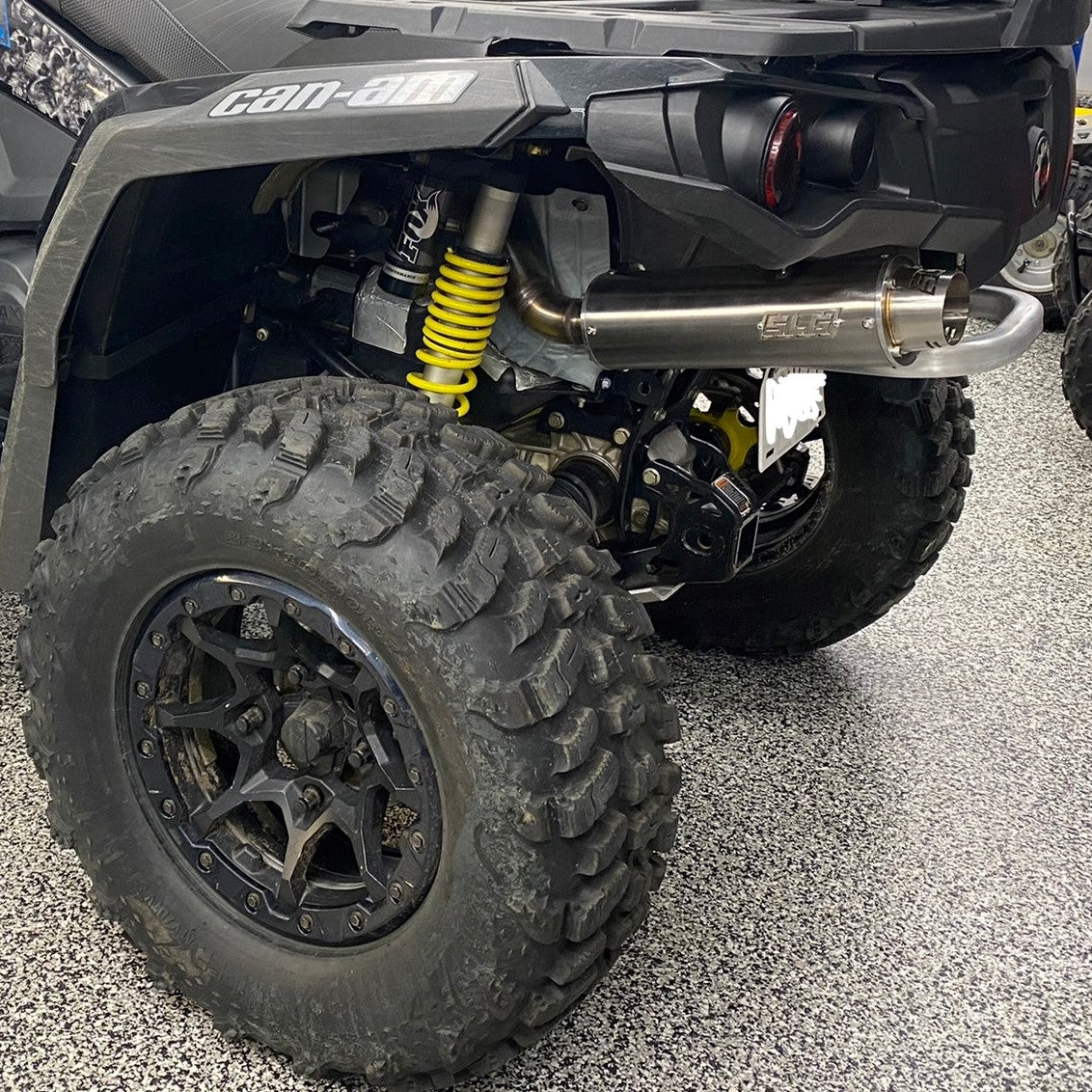SLG Can Am Outlander GEN 2 Bomber Slip-On Exhaust