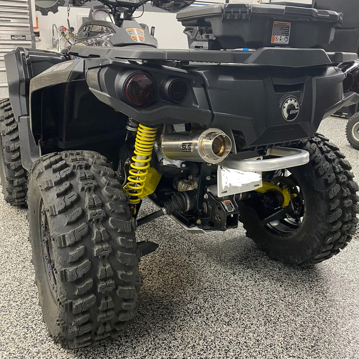 SLG Can Am Outlander GEN 2 Bomber Slip-On Exhaust