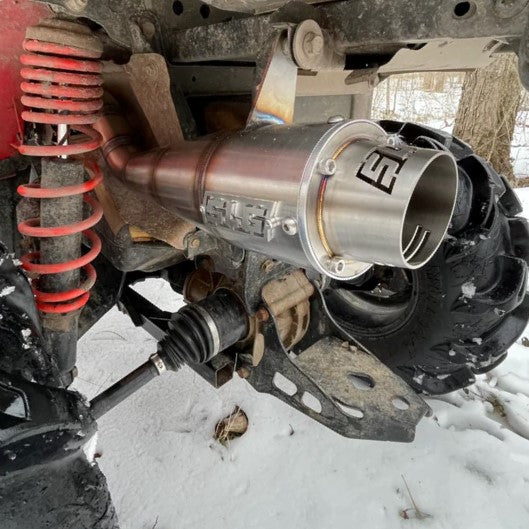 SLG Can Am Outlander L Model Sniper Slip-On Exhaust
