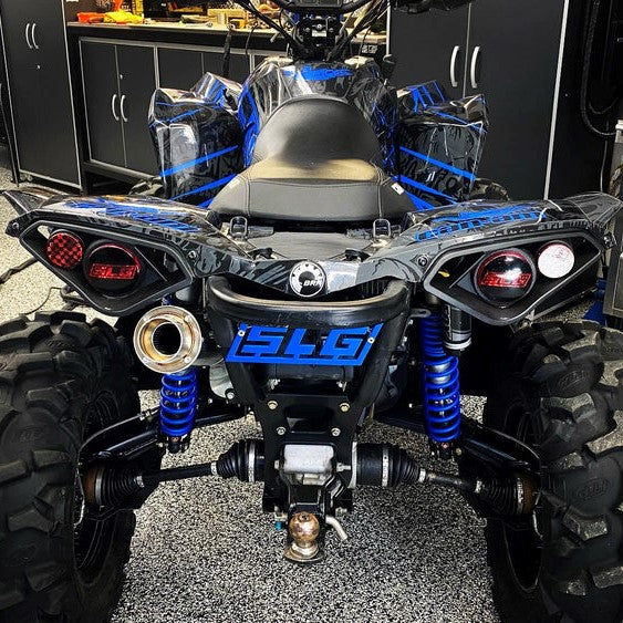 SLG Can Am Renegade Bomber Rear Exit SlipOn Exhaust Denali Performance