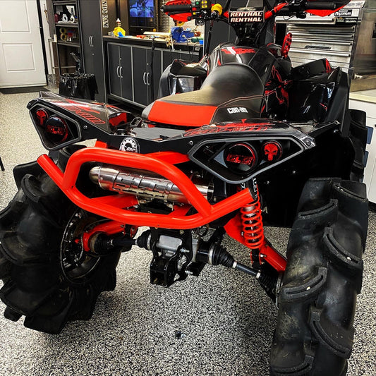 SLG Can Am Renegade XMR Bomber Side Exit Slip-On Exhaust