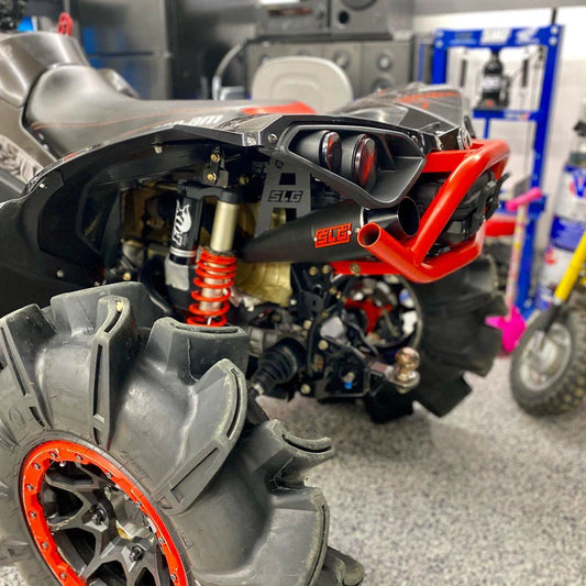 SLG Can Am Renegade XMR Sniper Rear Exit Slip-On Exhaust