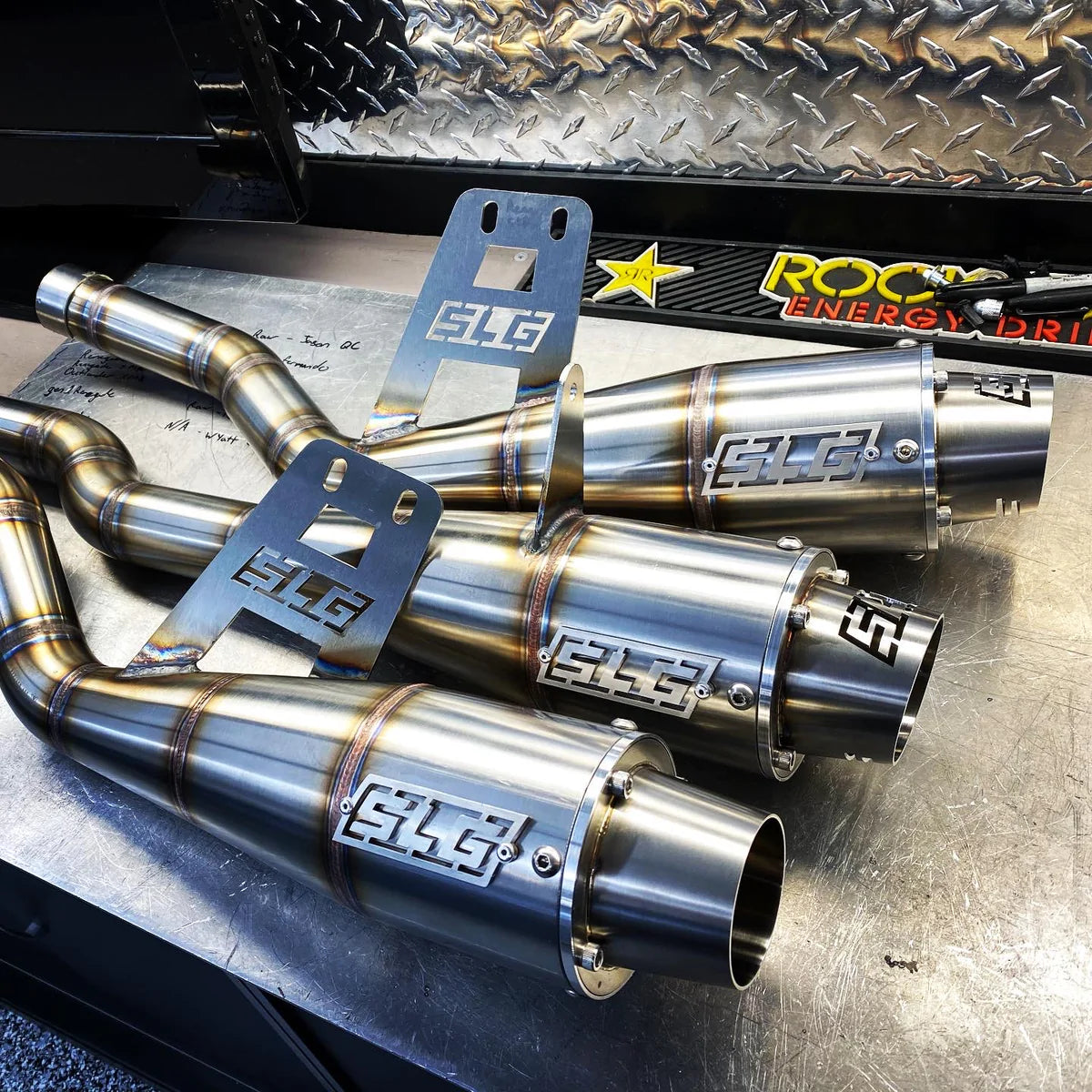 SLG Can Am Outlander GEN 2 Sniper Slip-On Exhaust