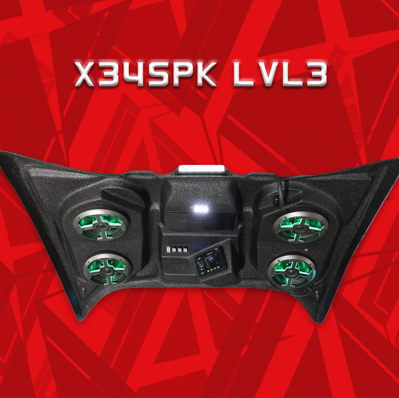 Can Am X3 Audio Formz Roof - 2 seater