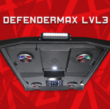 Can Am Defender Audio Formz Roof - MAX